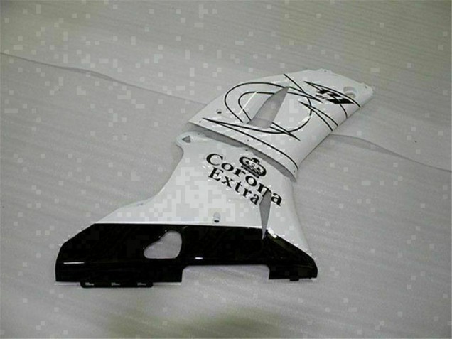 Carena Moto Yamaha YZF R1 2000-2001 - Bianco Nero Corona Extra
