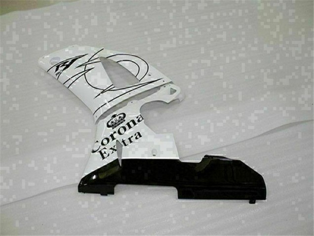 Carena Moto Yamaha YZF R1 2000-2001 - Bianco Nero Corona Extra
