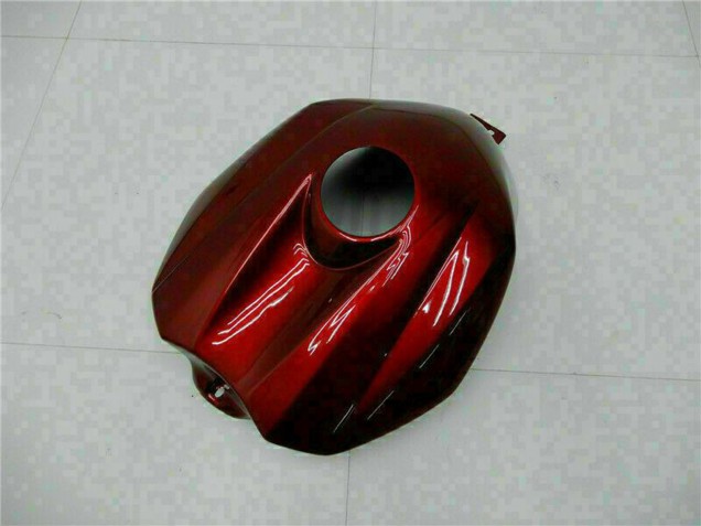 Carena Moto Yamaha YZF R1 2004-2006 - Rosso Bordeaux Nero Opaco