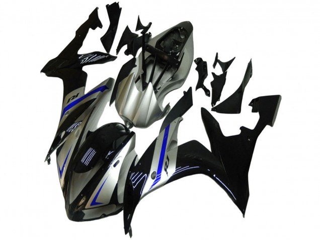 Carena Moto Yamaha YZF R1 2004-2006 - Argento Blu Nero