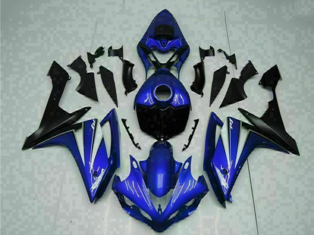 Carena Moto Yamaha YZF R1 2007-2008 - Blu Bianco Nero