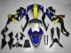 Carena Moto Yamaha YZF R1 2007-2008 - Blu Giallo Nero Squalo