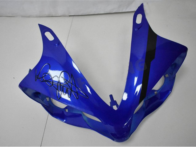 Carena Moto Yamaha YZF R1 2007-2008 - Blu Giallo Nero Squalo