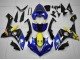 Carena Moto Yamaha YZF R1 2007-2008 - Blu Giallo Nero Squalo