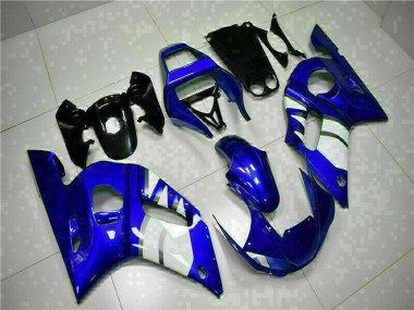 Carena Moto Yamaha YZF R6 1998-2002 - Blu Bianco Fabbrica