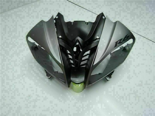 Carena Moto Yamaha YZF R6 2008-2016 - Grigio Nero Opaco