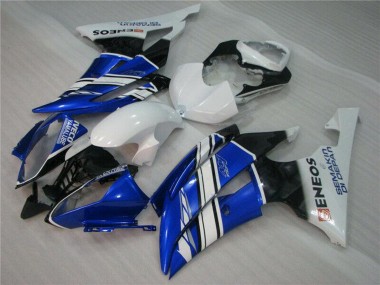 Carena Moto Yamaha YZF R6 2008-2016 - Bianco Blu Nero ENEOS Semakin Didepan Fabbrica