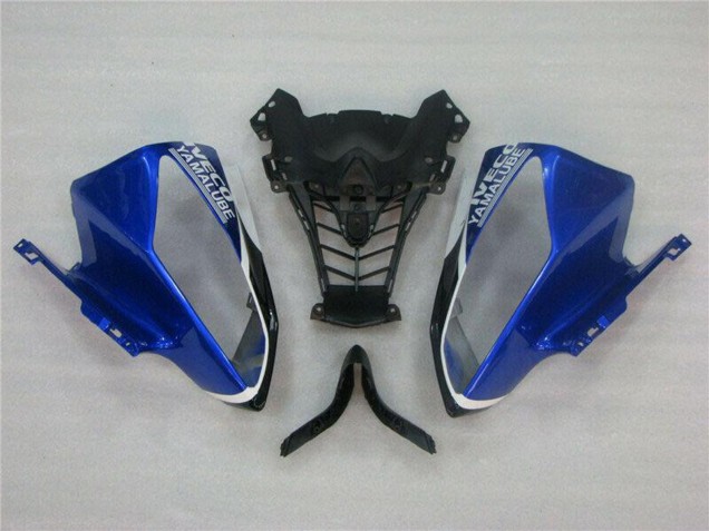 Carena Moto Yamaha YZF R6 2008-2016 - Bianco Blu Nero ENEOS Semakin Didepan
