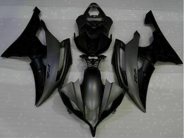 Carena Moto Yamaha YZF R6 2008-2016 - Nero Opaco