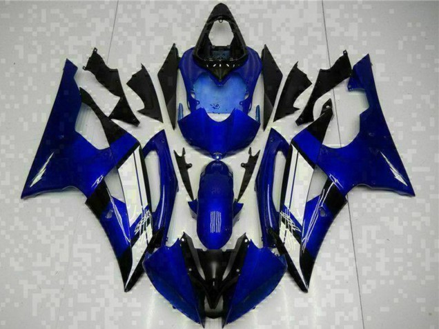 Carena Moto Yamaha YZF R6 2008-2016 - Blu Bianco