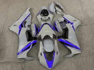 Carena Moto Honda CBR1000RR 2017-2023 - Nardo Grigio Blu Banda Fabbrica