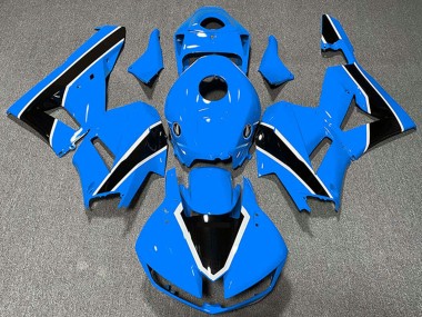 Carene Moto Honda CBR600RR 2013-2026 - Azzurro Chiaro Bianco Nero Lucido Fabbrica