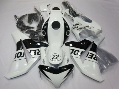 Carena Moto Honda CBR1000RR 2008-2011 - Bianco Nero Lucido Repsol 22 Fabbrica