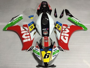 Carena Moto Honda CBR1000RR 2012-2016 - Bianco Rosso Giallo Verde Givi 6 Fabbrica
