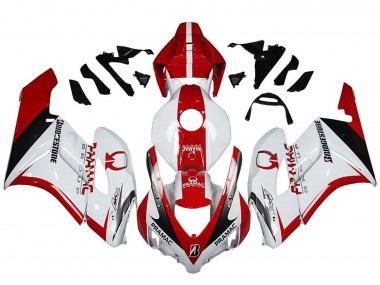 Carena Moto Honda CBR1000RR 2004-2005 - Bianco Rosso Nero Lucido Pramac Bridgestone Fabbrica