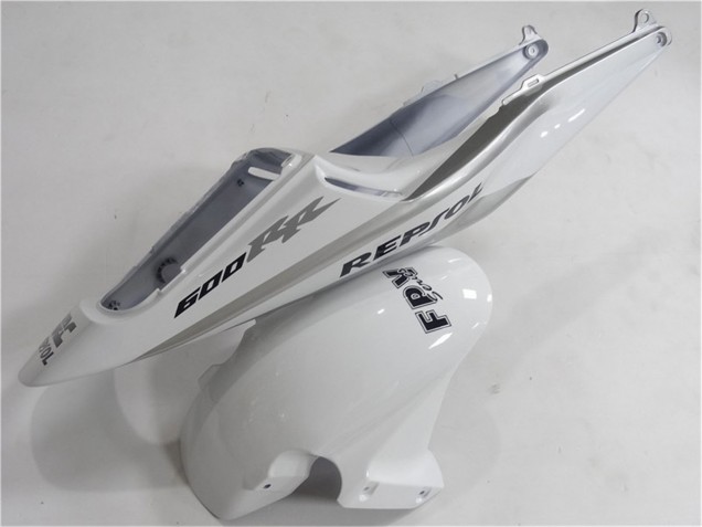 Carena Moto Honda CBR600RR 2003-2004 - Bianco Argento Nero Repsol