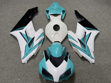 Carena Moto Honda CBR1000RR 2004-2005 - Bianco Ciano Blu Nero Lucido Fabbrica