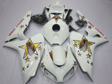 Carena Moto Honda CBR1000RR 2006-2007 - Bianco Oro Stella Energy Drink Fabbrica