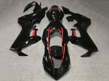 Carena Moto Honda CBR1000RR 2017-2023 - Nero Lucido Rosso Linea Fabbrica