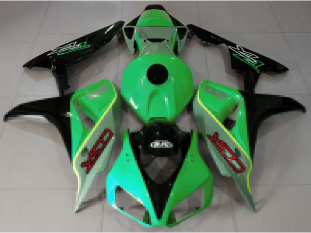 Carena Moto Honda CBR1000RR 2006-2007 - Verde Blu Nero Lucido CBR Stile