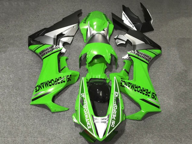 Carene Moto Honda CBR1000RR 2017-2024 - Verde Bianco Argento Nero Opaco DSI Performance