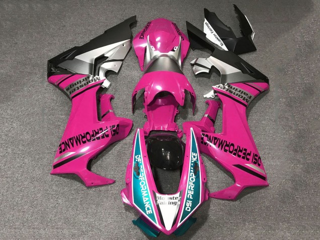 Carene Moto Honda CBR1000RR 2017-2024 - Rosa Azzurro Chiaro Bianco Argento Nero Opaco DSI Performance