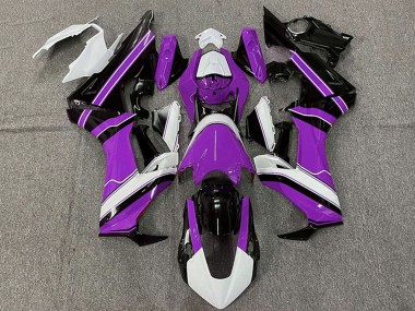 Carena Moto Honda CBR1000RR 2017-2023 - Bianco Viola Nero Lucido Fabbrica