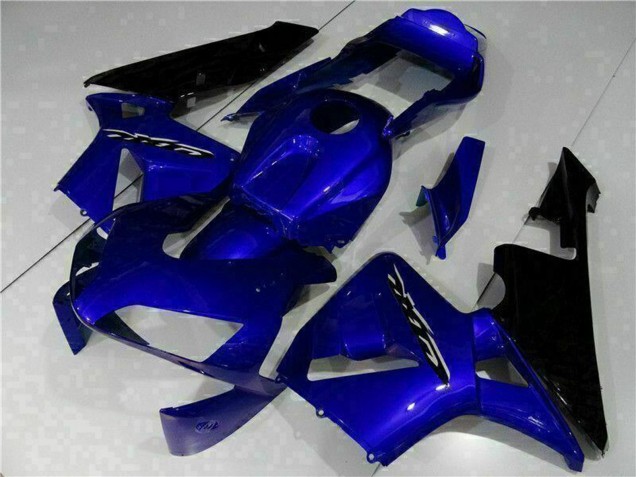 Kit Carena Moto Honda CBR600RR 2003-2004 - Blu Nero Lucido