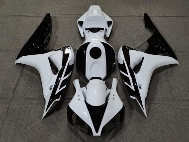 Carena Moto Honda CBR1000RR 2006-2007 - Bianco Nero Lucido Fabbrica