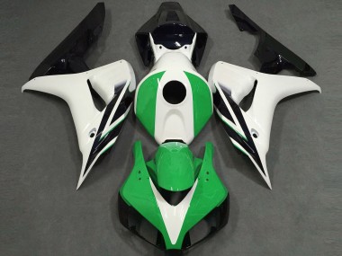 Carena Moto Honda CBR1000RR 2006-2007 - Bianco Verde Nero Lucido Fabbrica