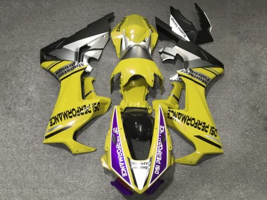 Carena Moto Honda CBR1000RR 2017-2023 - Giallo Viola Bianco Argento Nero Opaco DSI Performance Fabbrica