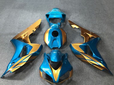 Carena Moto Honda CBR1000RR 2006-2007 - Azzurro Chiaro Oro Fabbrica