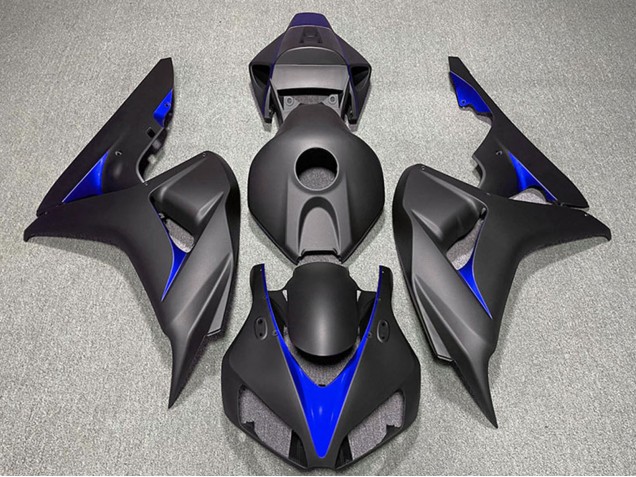 Carena Moto Honda CBR1000RR 2006-2007 - Nero Opaco Blu