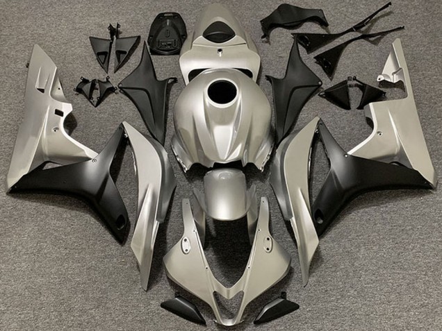 Carena Moto Honda CBR1000RR 2006-2007 - Argento Nero Opaco