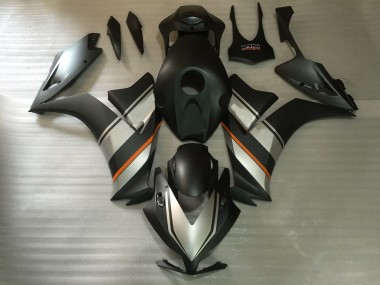 Carena Moto Honda CBR1000RR 2012-2016 - Argento Arancia Nero Opaco Fabbrica