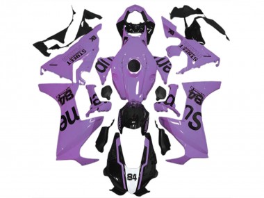 Carena Moto Honda CBR1000RR 2017-2023 - Latteo Viola Nero Lucido Street Flava Fabbrica