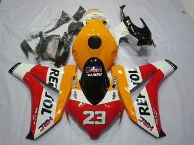 Carena Moto Honda CBR1000RR 2008-2011 - Arancia Bianco Rosso Nero Lucido Repsol 23 Fabbrica