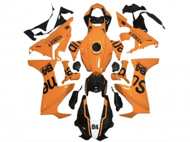 Carena Moto Honda CBR1000RR 2017-2023 - Arancia Nero Lucido Street Flava Fabbrica