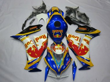 Carena Moto Honda CBR1000RR 2012-2016 - Bianco Blu Giallo Red Bull Fabbrica