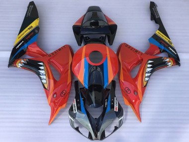 Carena Moto Honda CBR1000RR 2006-2007 - Rosso Blu Giallo Nero Lucido Squalo Fabbrica