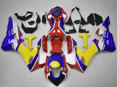 Carena Moto Honda CBR1000RR 2017-2023 - Bianco Rosso Blu Giallo HRC Fabbrica