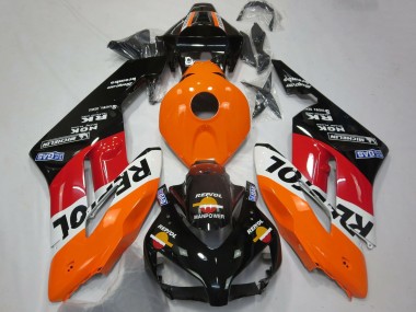 Carena Moto Honda CBR1000RR 2004-2005 - Arancia Bianco Rosso Nero Lucido Repsol Fabbrica