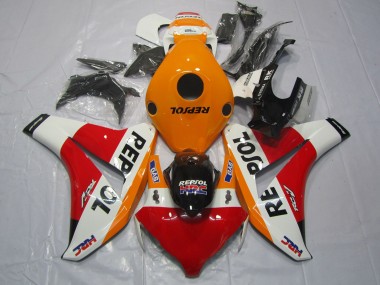 Carena Moto Honda CBR1000RR 2008-2011 - Arancia Bianco Rosso Nero Lucido Repsol HRC Fabbrica