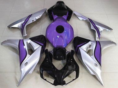 Carena Moto Honda CBR1000RR 2006-2007 - Argento Viola Nero Lucido Fabbrica