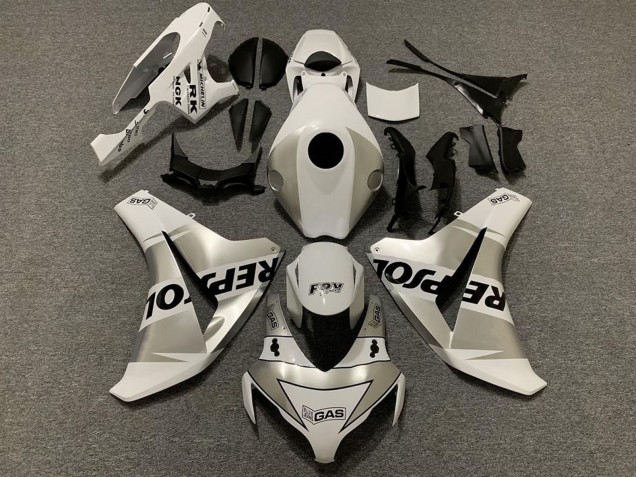 Carena Moto Honda CBR1000RR 2008-2011 - Bianco Argento Nero Repsol