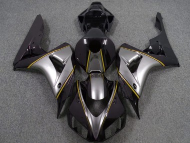 Carena Moto Honda CBR1000RR 2006-2007 - Argento Giallo Nero Lucido Gessato Fabbrica