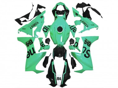 Carena Moto Honda CBR1000RR 2017-2023 - Speciale Verde Nero Lucido Street Flava Fabbrica