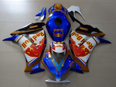 Carena Moto Honda CBR1000RR 2012-2016 - Bianco Blu Oro Red Bull Fabbrica