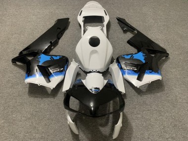 Carena Moto Honda CBR600RR 2003-2004 - Bianco Blu Nero Lucido Splatter Fabbrica