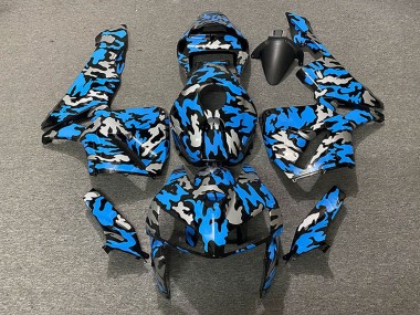 Carena Moto Honda CBR600RR 2005-2006 - Camouflage Blu Fabbrica